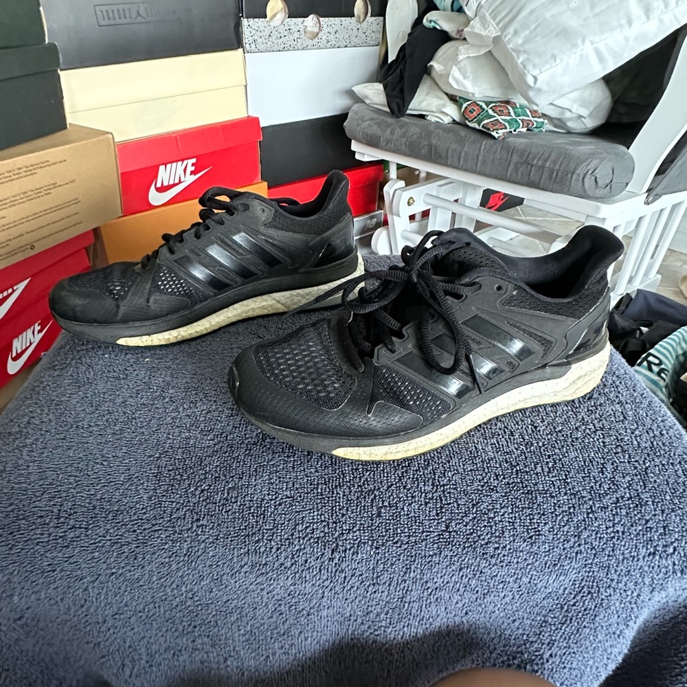Adidas Running Shoes Black 6.5